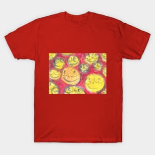 Smiling faces - 1 T-Shirt